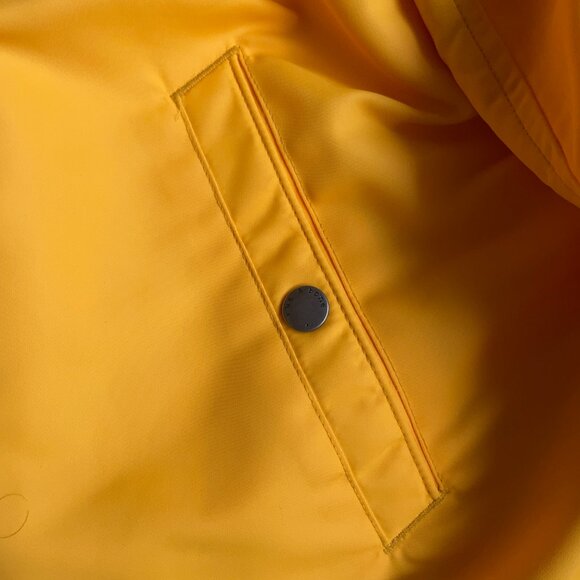 Rag & Bone Manston Recycled Nylon Bomber in Saffron, Size L, Hardly Worn - Picture 4 of 11